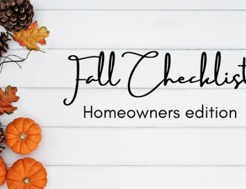 Homeowners Fall Checklist!